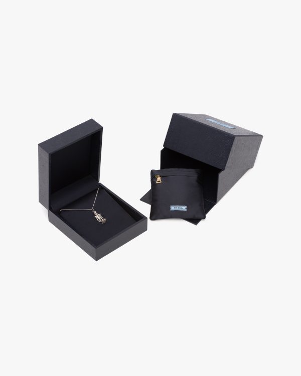 White Gold Prada Fine Jewellery Pendant necklace - Image 2