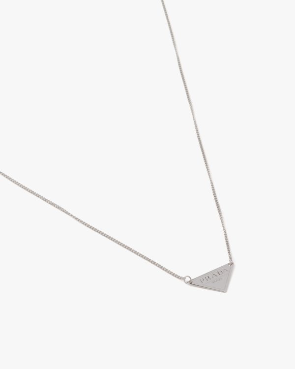 White Gold Prada Fine Jewellery Pendant necklace - Image 3
