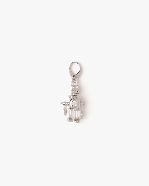 White Gold Prada Fine Jewellery Robot pendant