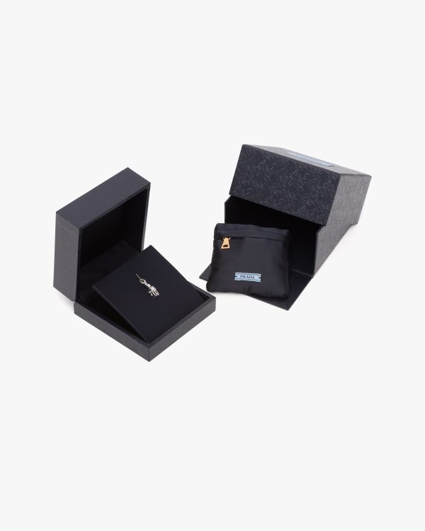 White Gold Prada Fine Jewellery Robot pendant - Image 2