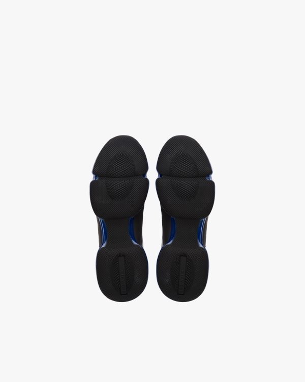 Anthracite Gray/baltic Blue Rubber Knit fabric sneakers - Image 6