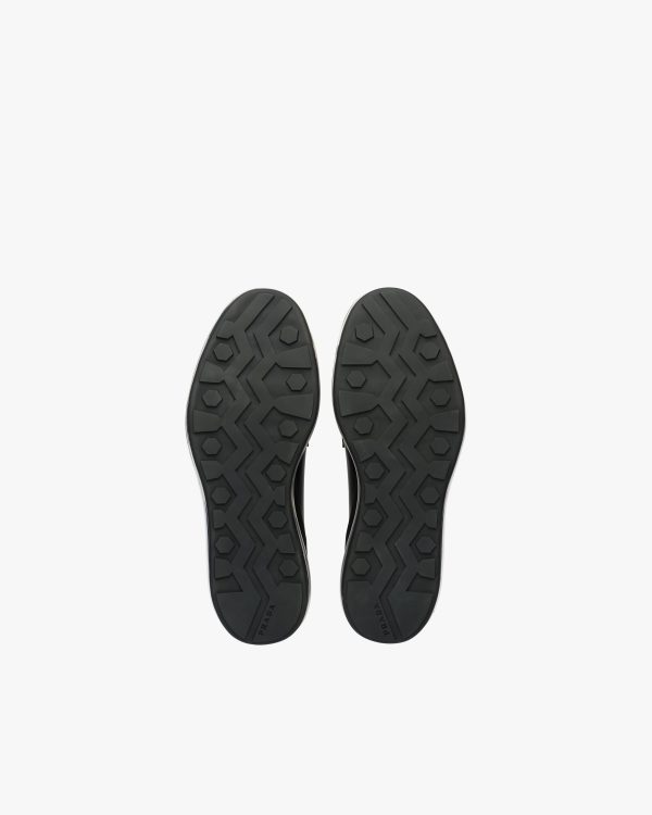 Black Brushed Leather Derby Shoes - Image 6