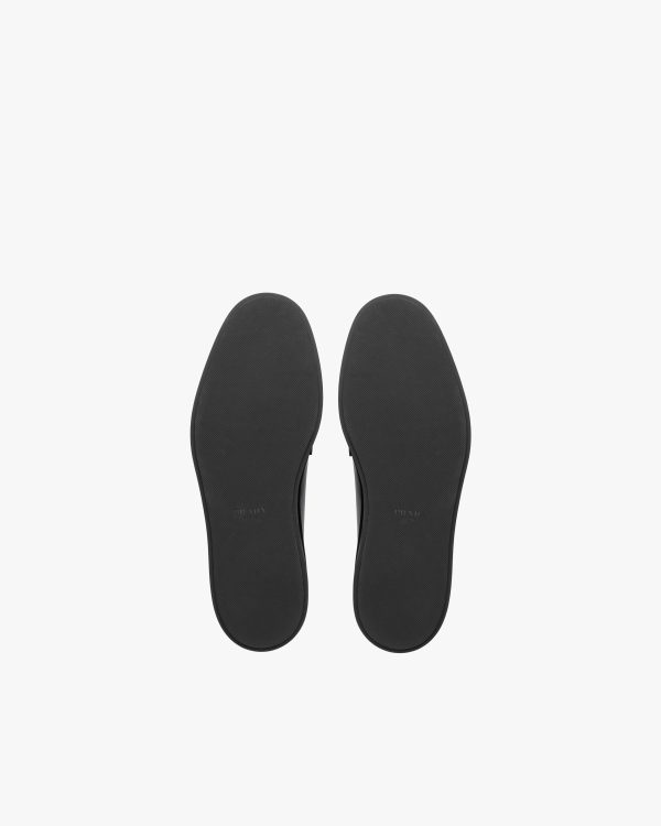 Black Brushed leather derby shoes - Image 6