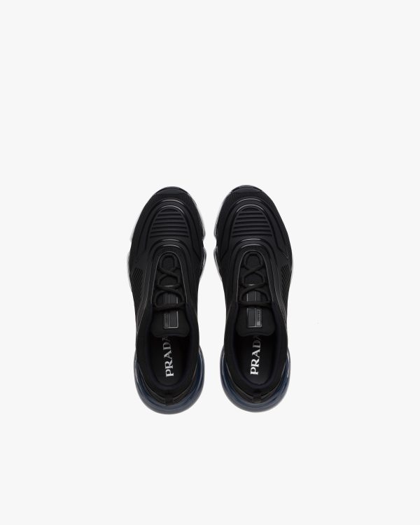 Black Cloudbust Air Technical Fabric Sneakers - Image 4