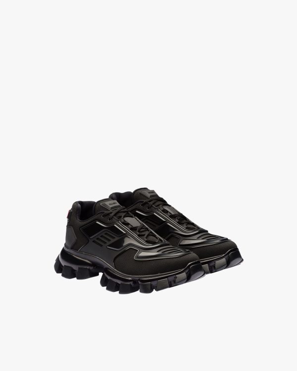 Black Cloudbust Thunder Technical Fabric Sneakers