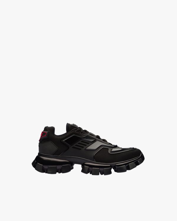 Black Cloudbust Thunder Technical Fabric Sneakers - Image 2