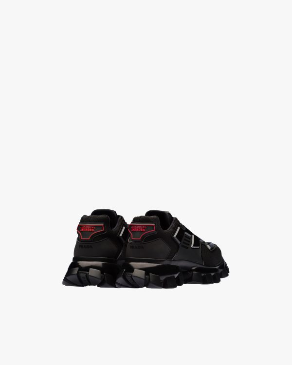 Black Cloudbust Thunder Technical Fabric Sneakers - Image 3