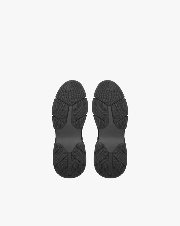 Black Knit fabric sneakers - Image 5