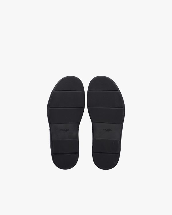 Black Leather and nylon sandals - Image 5
