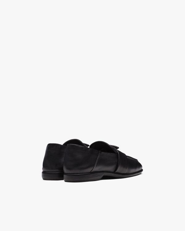 Black Nappa leather loafers - Image 4