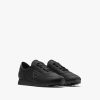 Black Nylon gabardine sneakers