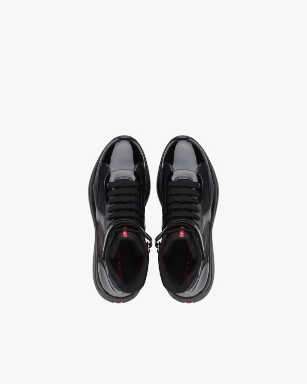 Black Prada Americas Cup high-top sneakers - Image 3