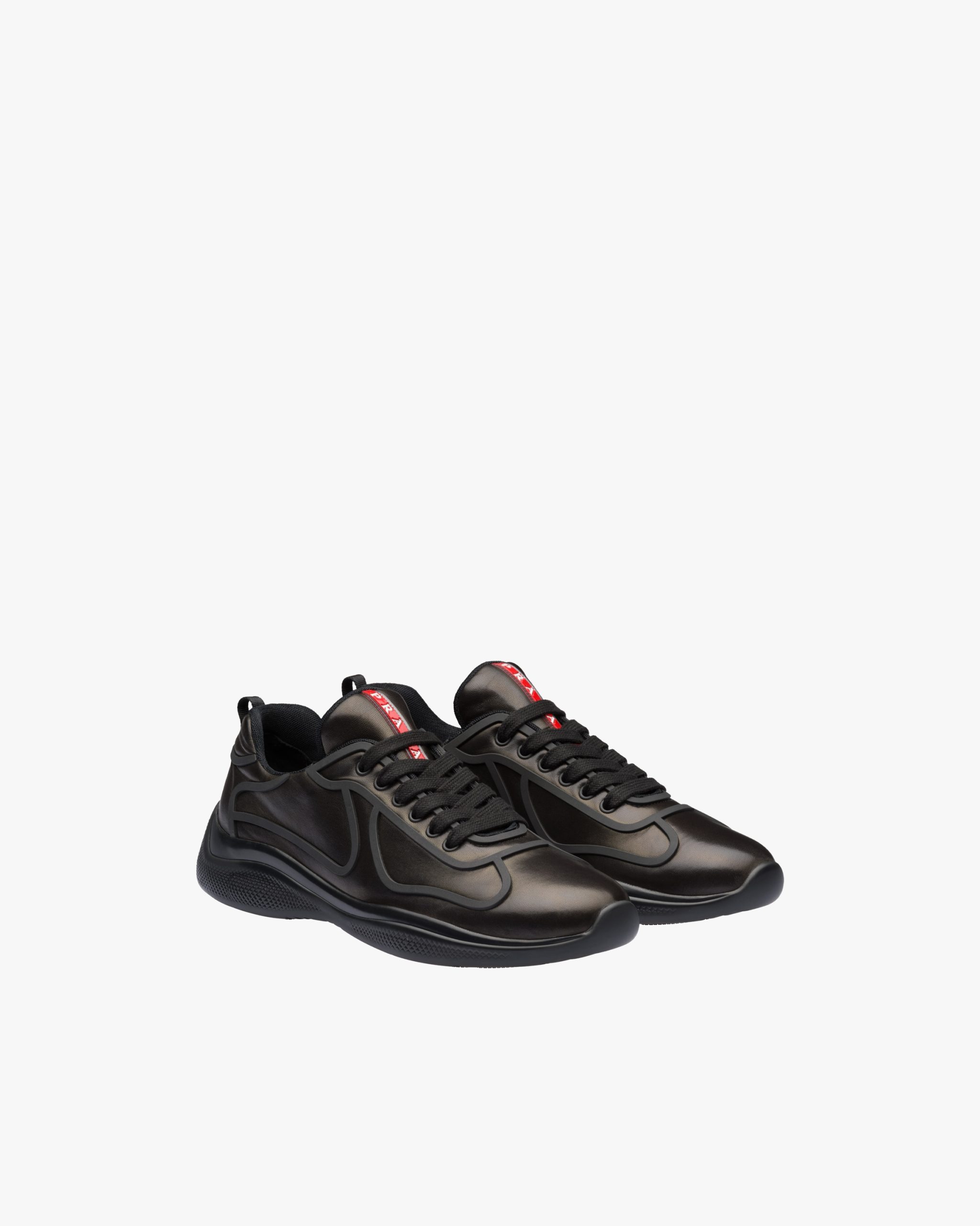 Black Prada Americas Cup sneakers - Fake Prada Store