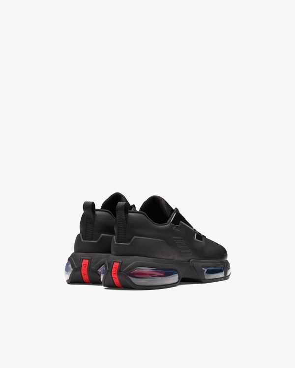 Black Prada Collision Technical Fabric Sneakers - Image 3