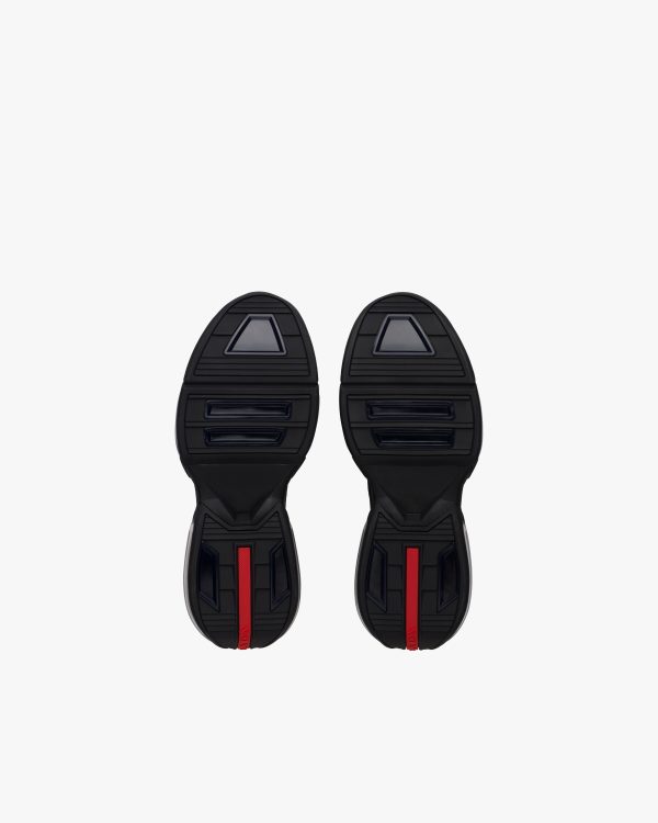Black Prada Collision Technical Fabric Sneakers - Image 6