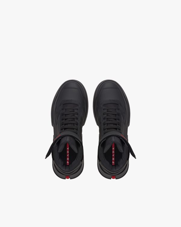 Black Prada Polarius 19 LR high-top sneakers - Image 4
