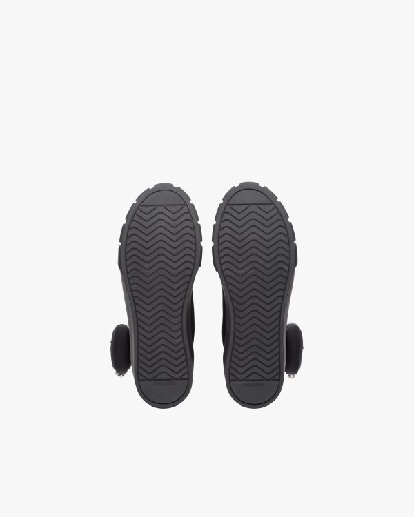 Black Prada Wheel Cassetta high-top sneakers - Image 6