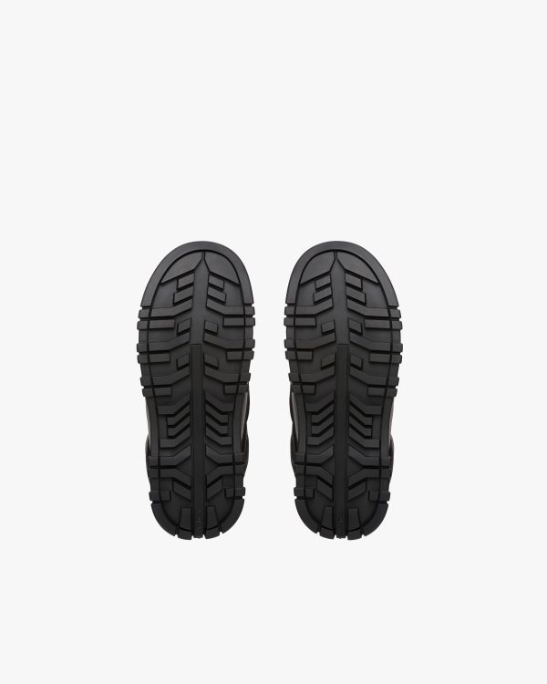 Black Re-Nylon Gabardine booties - Image 5