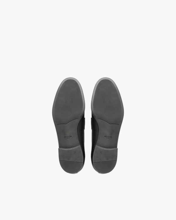 Black Saffiano leather loafers - Image 5