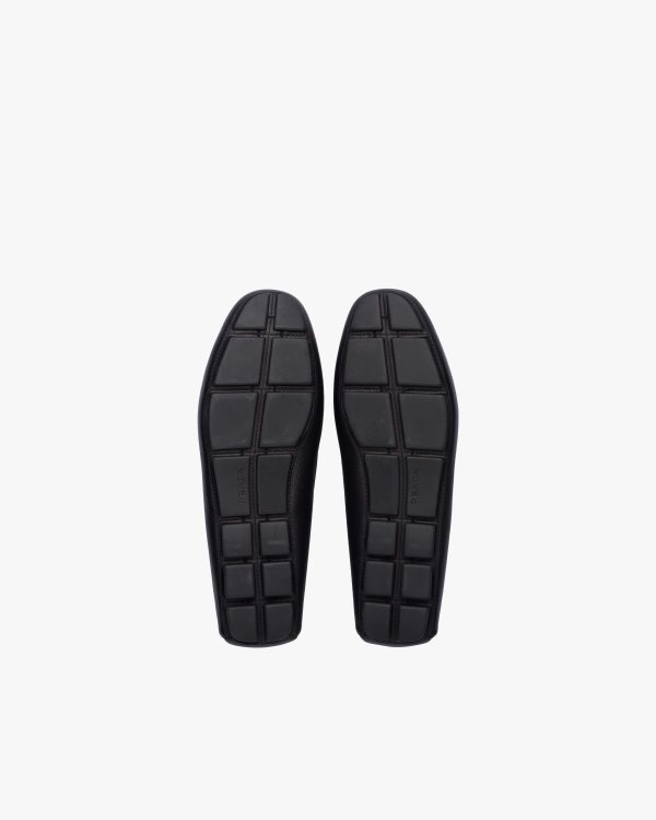 Black Saffiano leather loafers - Image 6