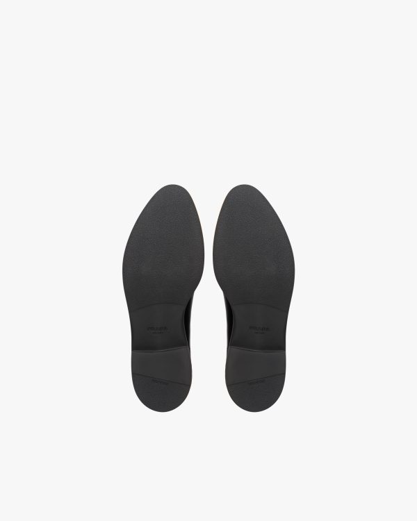 Black Sharp brushed leather Chelsea boots - Image 5