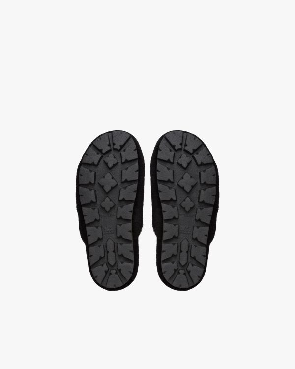 Black Shearling sabots - Image 6