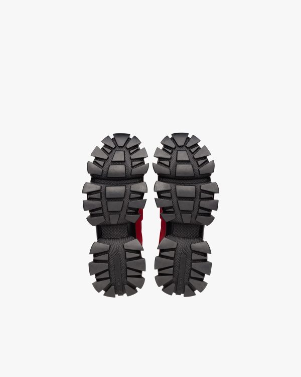 Black/scarlet Cloudbust Thunder Technical Fabric Sneakers - Image 6