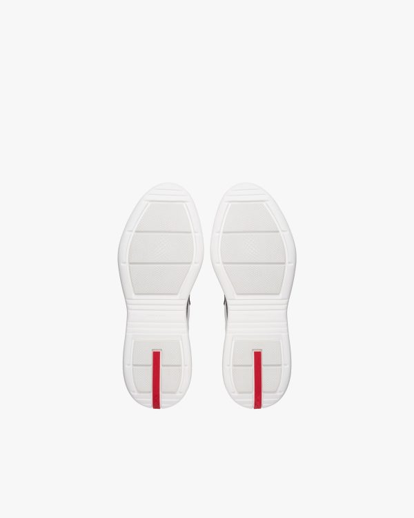Black/white Prada Americas Cup sneakers - Image 6