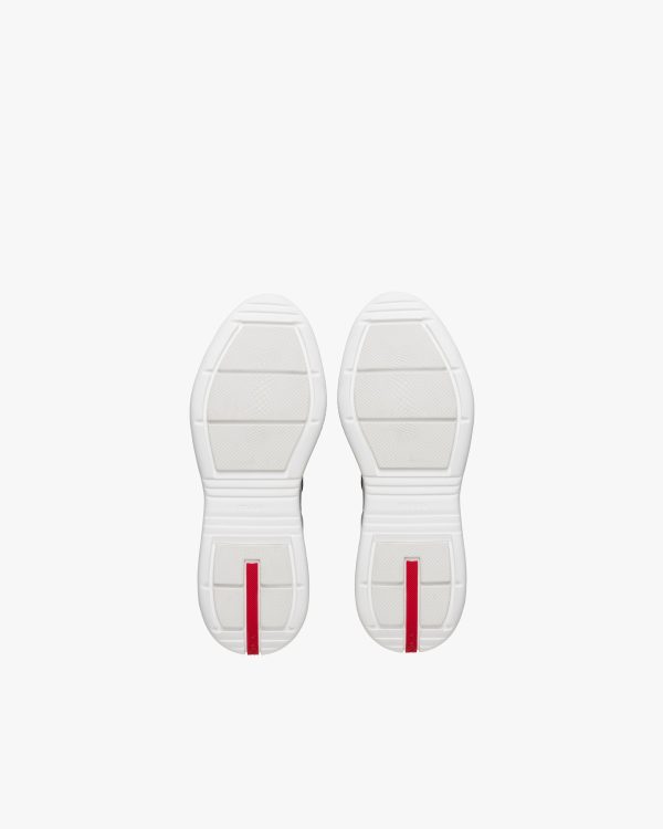 Black/white Prada Americas Cup sneakers - Image 6