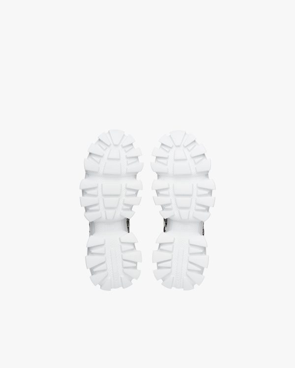 Black/white Printed nylon sneakers - Image 6