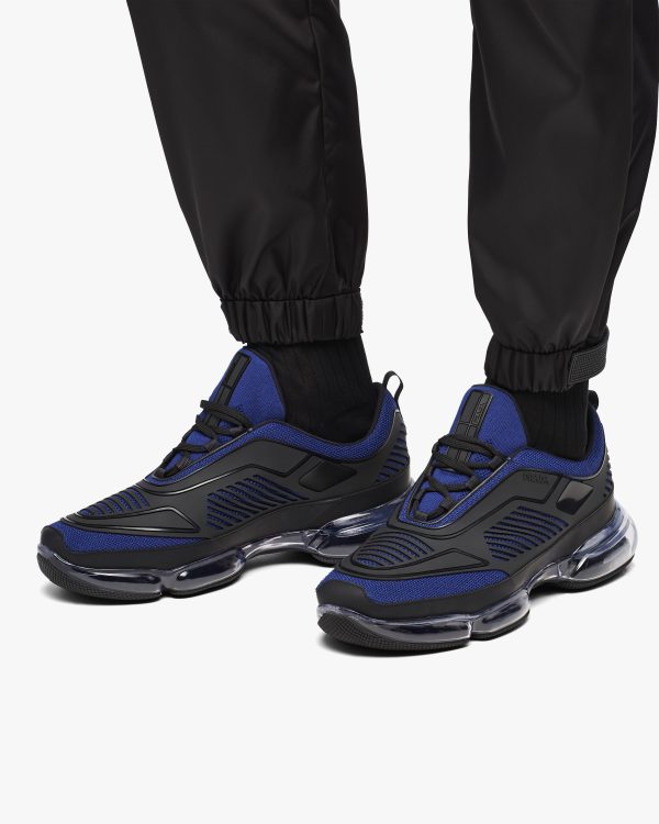Blue/black Cloudbust Air Technical Fabric Sneakers - Image 5
