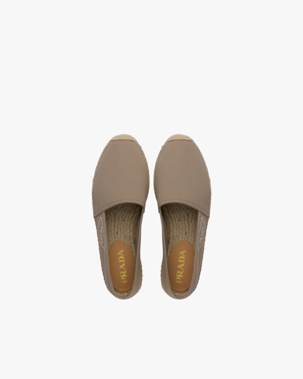 Colonial Beige Gabardine Fabric Espadrilles - Image 4