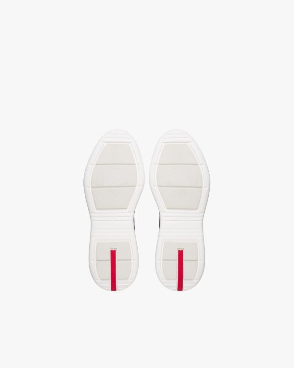 Ink Blue/white Prada Americas Cup sneakers - Image 6