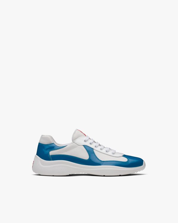 Light Blue/white Prada Americas Cup sneakers - Image 2