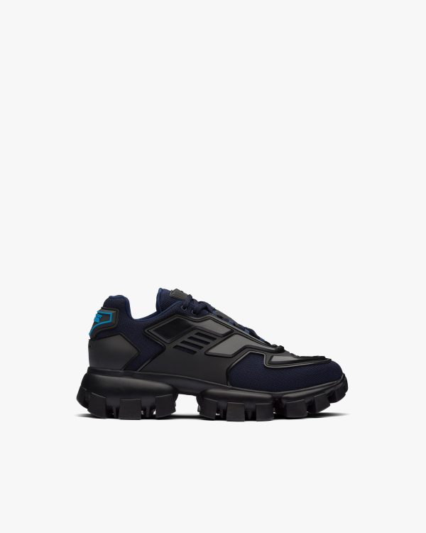 Navy/black Cloudbust Thunder Technical Fabric Sneakers - Image 2