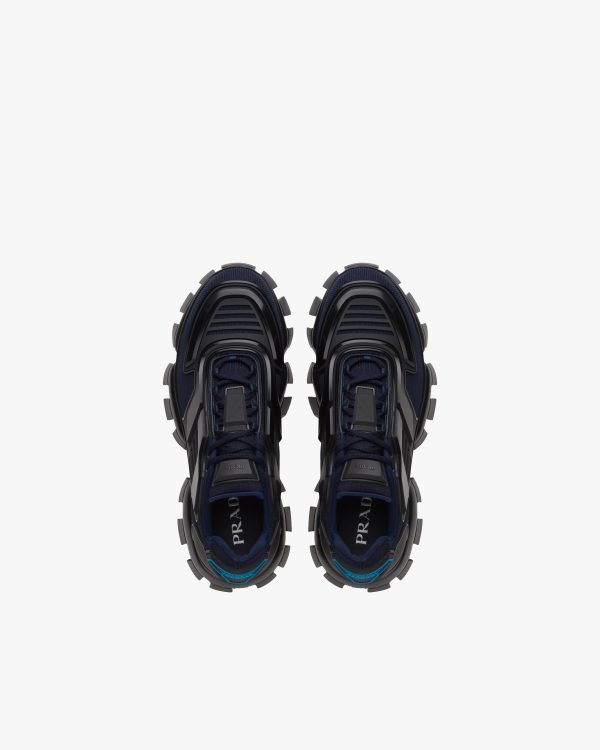 Navy/black Cloudbust Thunder Technical Fabric Sneakers - Image 3