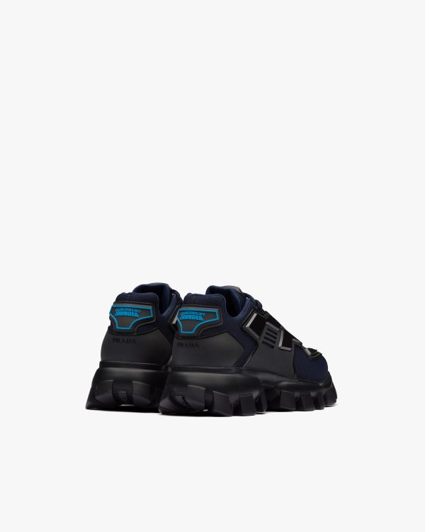 Navy/black Cloudbust Thunder Technical Fabric Sneakers - Image 4