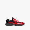 Red/black Prada Americas Cup sneakers - Image 2