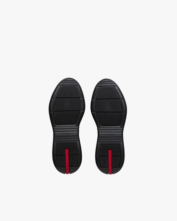 Red/black Prada Americas Cup sneakers - Image 6