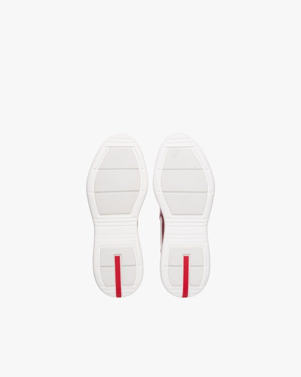 Ruby Red/white Prada Americas Cup sneakers - Image 6