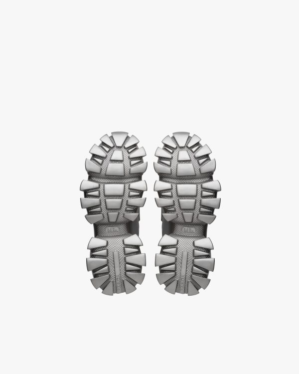 Silver Cloudbust Thunder Technical Fabric Sneakers - Image 5