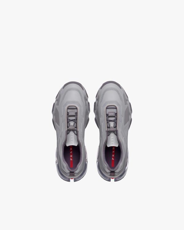 Silver Prada Collision Cross sneakers - Image 4