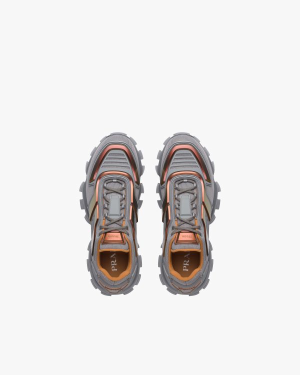 Steel Gray Prada Cloudbust Thunder sneakers - Image 3