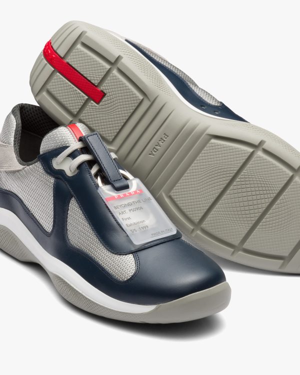 Ultramarine Prada Americas Cup Original sneakers - Image 5