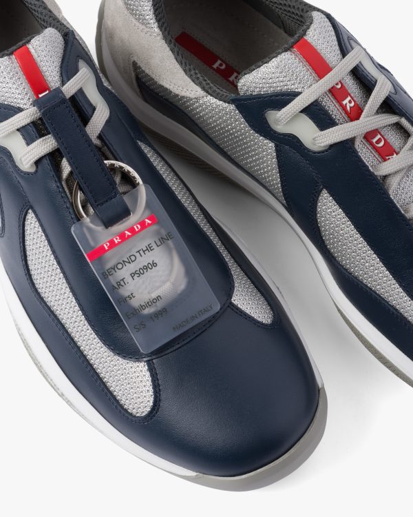 Ultramarine Prada Americas Cup Original sneakers - Image 6