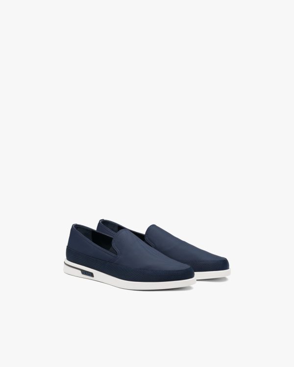 Ultramarine/white Saint Tropez Technical Fabric Slip-On Sneakers