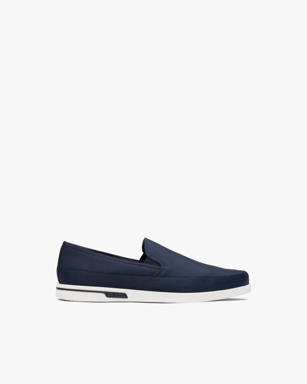 Ultramarine/white Saint Tropez Technical Fabric Slip-On Sneakers - Image 2