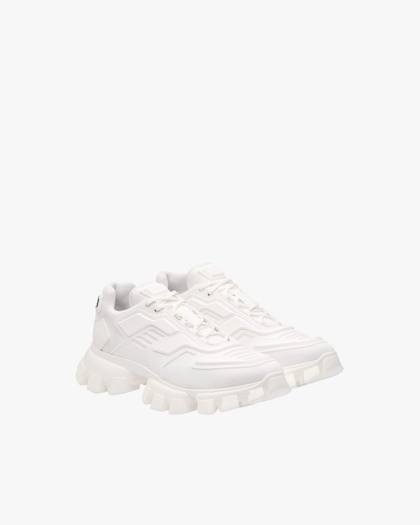 White Cloudbust Thunder Technical Fabric Sneakers