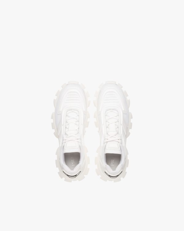 White Cloudbust Thunder Technical Fabric Sneakers - Image 4