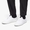 White Nylon lace-up sneakers - Image 5